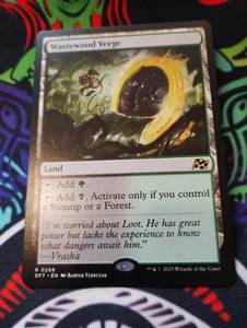 Wastewood Verge - Aetherdrift - NM - MTG - Magic: The Gathering - Foto 1 di 1