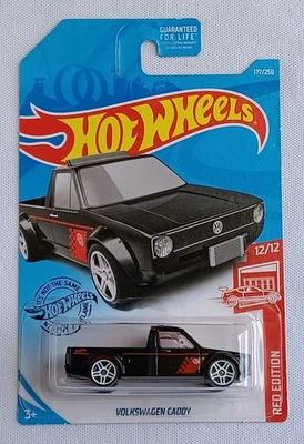 RODAS QUENTES 2018 *VOLKSWAGEN CADDY* *EDIÇÃO VERMELHA* *EXCLUSIVO ALVO* *RARO* - Imagem 1 de 4