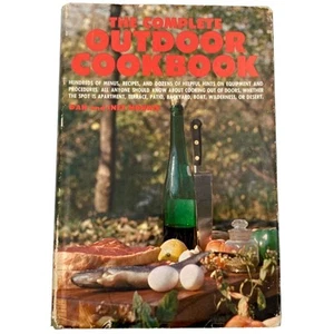 COMPLETE OUTDOOR COOKBOOK Dan Inez Morris Vtg 1970 HC DJ Picnic Camping Recipes - Picture 1 of 22