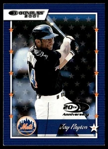 2001 Donruss Jay Payton New York Mets #135 - Picture 1 of 2