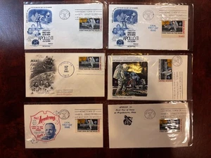 Apolo 11 Wapakoneta OHIO 18 cubiertas SDC 9/0/1969 ¡Armstrong ciudad natal espacio!! - Imagen 1 de 1