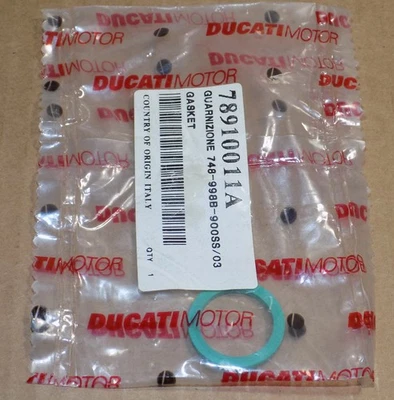 Junta tórica sensor de nivel de combustible junta del transmisor Ducati 748 996 800 NUEVO OEM 78910011A Foto 1 de 2