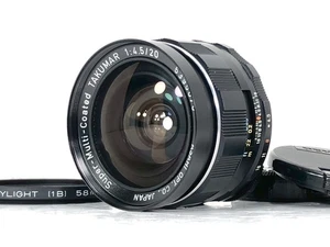 [Exc+5] Pentax SMC Super-Multi-Coated Takumar 20mm f/4.5 Lens M42 JAPAN - Picture 1 of 13