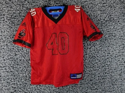 Adidas Youth 3T Mike Alstott #40 Tampa Bay Buccaneers Jersey Red NFL Team Mesh - Image 1 of 4