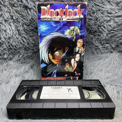 Black Jack: Clinical Chart 1 VHS Tape 1996 English Dubbed Anime Osamu Tezuka - Image 1 of 4