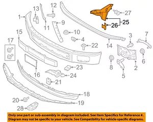 FORD OEM 15-17 F-150 Front Bumper Bumper Components-Air Duct FL3Z17F803A - Picture 1 of 2