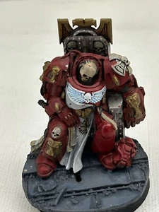 Warhammer 40K Classic Space Hulk Objective Marker Dead Terminator on Throne OOP - Picture 1 of 6