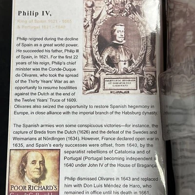 1656 Spanish Pirate Cob: Philip IV (1621-1665). Counter-marked. 20mm. X1300 - Image 1 of 4