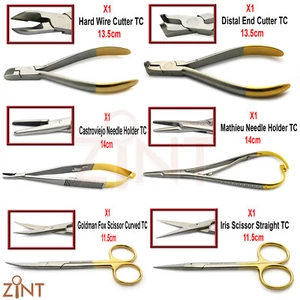 Dental Distal End Cutter TC Ortho Needle Holder TC Surgical Dentist Scissors New - Picture 1 of 8