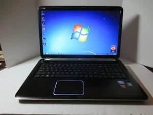HP PAVILION DV7T-6C00CTO 17.3"CORE i7-2670QM@2.4GHz 8GB RAM 500GB HDD WIN7 OFF13 - Picture 1 of 4