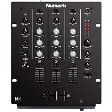 Numark M4 Black 3 Channel Scratch Pro Audio Club DJ Mixer