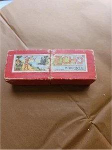 M. Horner Mundharmonika "Echo" gebogen mit Box. GP - Bild 1 von 4