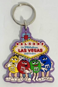 Llavero M&M's Candy Welcome To Fabulous Las Vegas Nevada 2.5" T Verde/Rojo/Azul - Imagen 1 de 3