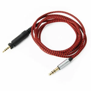 Replacement Audio nylon Cable For Philips SHP8900 SHP9000 SHP895 HEADPHONES - Picture 1 of 13