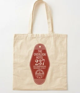 The Overlook Hotel Horror Movie Tote Bag - %100 Premium Quality Cotton - Picture 1 of 2