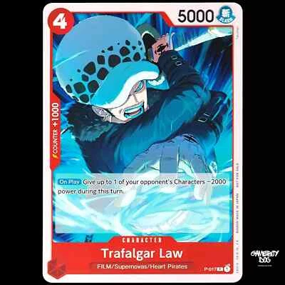 4X One Piece TCG Trafalgar Law P-017 Tournament Pack Vol. 7 - Image 1 of 2