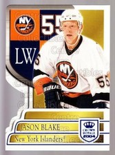 2003-04 Crown Royale Blue #64 Jason Blake