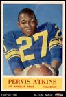 1964 Philadelphia #86 Pervis Atkins  Rams RC New Mexico St 1 - POOR F64P 02 7146