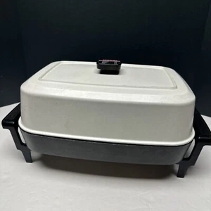 Presto Elektrische Pfanne 15" Jumbo Bratpfanne 06821 Vintage Made in USA getestet - Bild 1 von 10