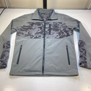  NEU PELAGIC INSULATOR PERFORMANCE FISHING SOFTSHELL JACKE Gr. Herren S grau  - Bild 1 von 8