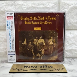 CROSBY STILLS NASH & YOUNG DEJA VU JAPAN CD WITH OBI - Picture 1 of 5