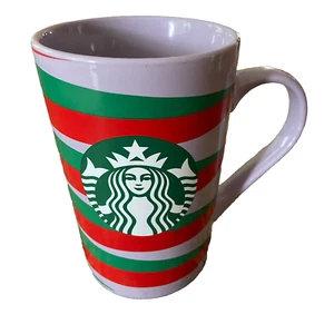 Starbucks 2020 Christmas Mug 11oz. Purple with Red & Green Stripes - Picture 1 of 7