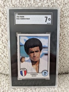 1982 Panini Yannick Noah - Rookie Card - 7/10 SGC - RARE