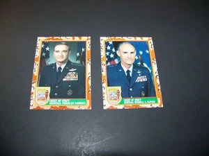 Misprint? Desert Storm Card #7 1991 Chief Of Staff General Merril A McPeak - Picture 1 of 3