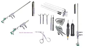 Hysteroscopy 4mm Operative Diagnostic Sheath 5Fr Scissor 2 Forceps Electrode 9Pc - Picture 1 of 12