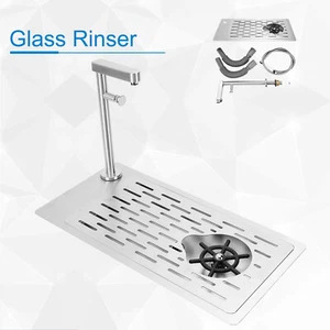 Pitcher Rinser Glass Rinser High Pressure Flushing Coffee Milk Tea Cup Cleaner - Picture 1 of 18