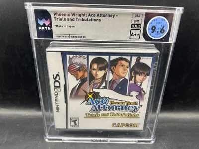 Phoenix Wright Ace Attorney Trials and Tribulations DS WATA 9.6 A++ NEW SEALED - Image 1 of 4