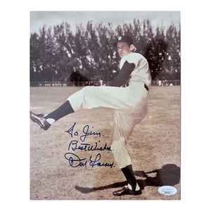 Don Larsen Autographed 8x10 Photo New York Yankees JSA Certified Signed - Picture 1 of 3