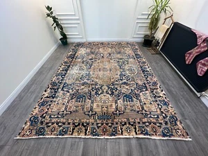 Unique Persian Big Size Rug, Handmade Rug, Oriental Rug, Wool Rug 9.8x12.1 ft - Picture 1 of 12
