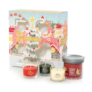 Yankee Candle Geschenkset Passport to the Holidays "1 Tumbler & 3 Glasvotivkerze - Bild 1 von 1