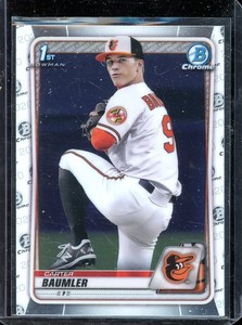 2020 Bowman Chrome Carter Baumler Rc #BD-117