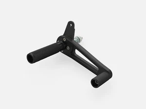Custom Bike - Alloy Fixed Universal Rearset Footrests - Black - Picture 1 of 3