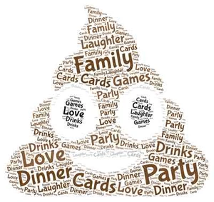 Personalisiertes Geschenk, Feier ~ Geburtstag, lustiges unhöfliches Wortkunstgeschenk ~ Poop Emoji - Bild 1 von 1