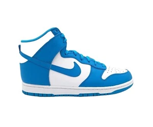 Nike Dunk High Retro Laser Blue Men's Size 11 US Blue White - 2022 - Picture 1 of 11