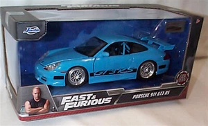 1:24 JADA Porsche 911 996 Gt3 Rs Coupe 2001 Fast & Furious 253203080-33667 RBBB - Picture 1 of 2