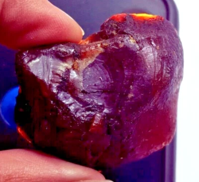 100% Natürlicher Bernstein Roh 72,20 Ct Lose Edelstein Mit Kostenloses Geschenk - Bild 1 von 4