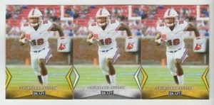 (9) Courtland Sutton 2018 Leaft Draft Gold + Lote de tarjetas de novato #12 Denver Broncos - Imagen 1 de 1