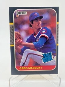 Donruss Greg Maddux RC 1987 #36 HOF - Imagen 1 de 1