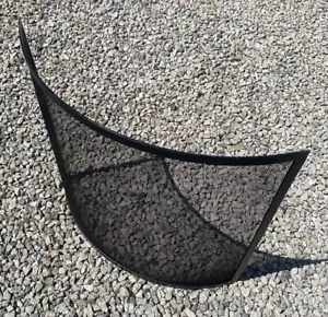 ❌JOTUL FIRE SCREEN SPARK GUARD 26”x24” CURVED OPEN STOVE LOG BURNER MESH - Picture 1 of 13