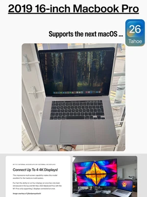 [[GOOD]] 16-inch Macbook Pro - CTO 8-Core Core i9 2.3GHz, 32GB & 1TB SSD RRP 3.0 - Image 1 of 3