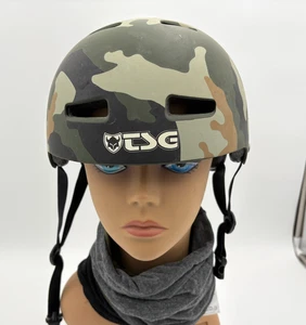 TSG Camo Skate Evolution Bike Helmet size S/M 54-57 cm Hardshell, Snug Fit - Picture 1 of 11