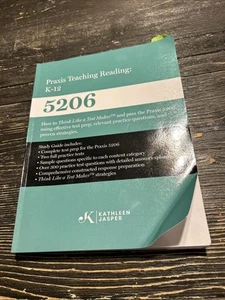 Praxis Teaching Reading: K-12 5206 Kathleen Jasper Free Shipping A10 - Picture 1 of 6