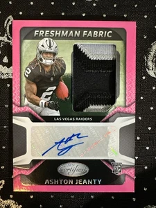 Tela de primer año Ashton Jeanty 2025 con certificación Panini FOTL/35 AUTOMÁTICO/RPA RC - Imagen 1 de 3