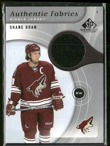 2005/06 UD SP GAME USED AUTHENTIC FABRICS SHANE DOAN #AF-SD - Bild 1 von 2