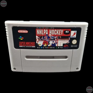 NHLPA Hockey 93 Super Nintendo SNES Spiel PAL - Picture 1 of 3