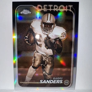 **BARRY SANDERS**2024 Topps Chrome Sephia Refractor B/W #67 Detroit Lions HOF - Bild 1 von 6
